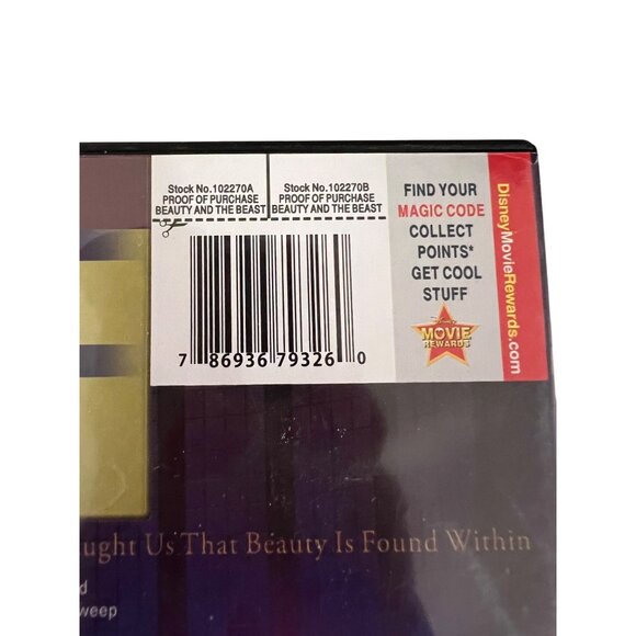 Beauty And The Beast 2-Disc DVD 2010 Family Movie Disney Classic Pre-Owned - Picture 3 of 4